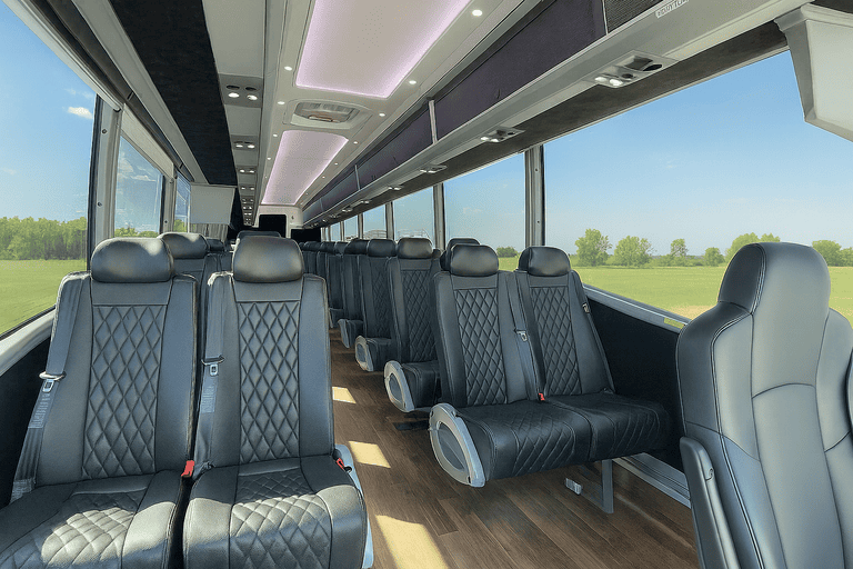 coach bus in Pflugerville