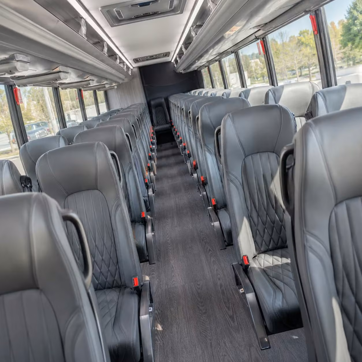 35 passenger minibus inside