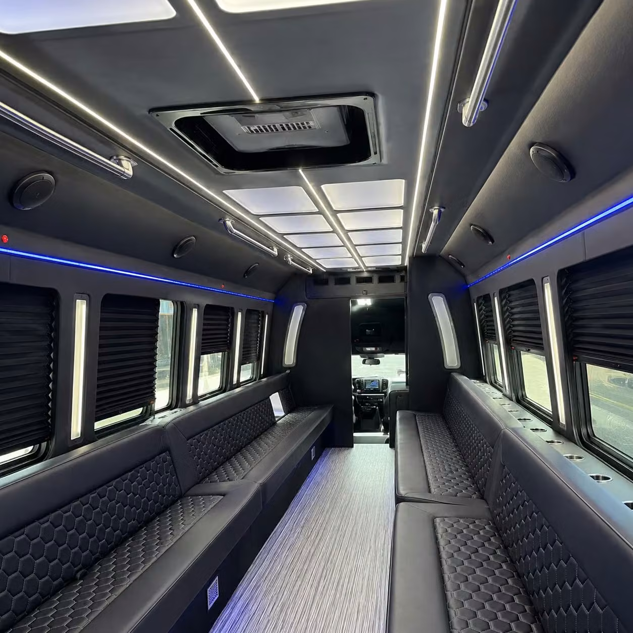 party bus interior