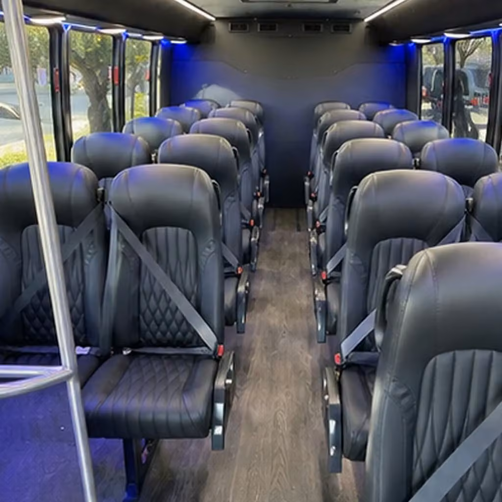 pflugerville 18 passenger minibus rental