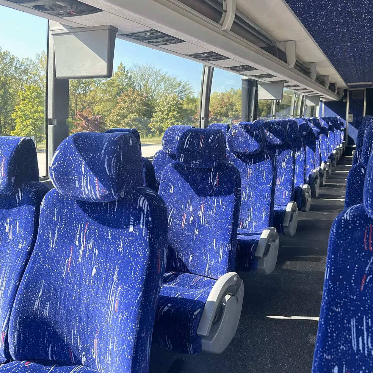 pflugerville 56 passenger charter bus rental