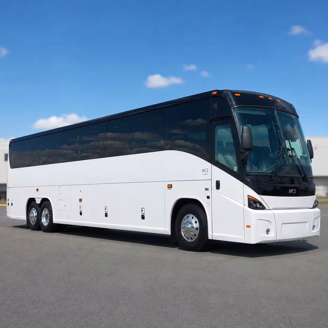 pflugerville charter bus rental exterior