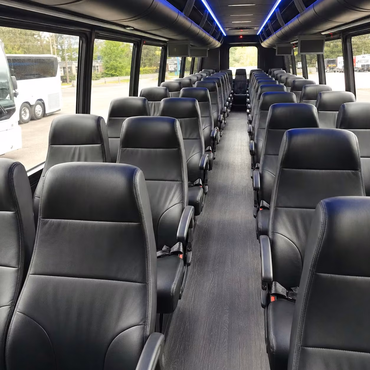 prom homecoming bus rentals in pflugerville