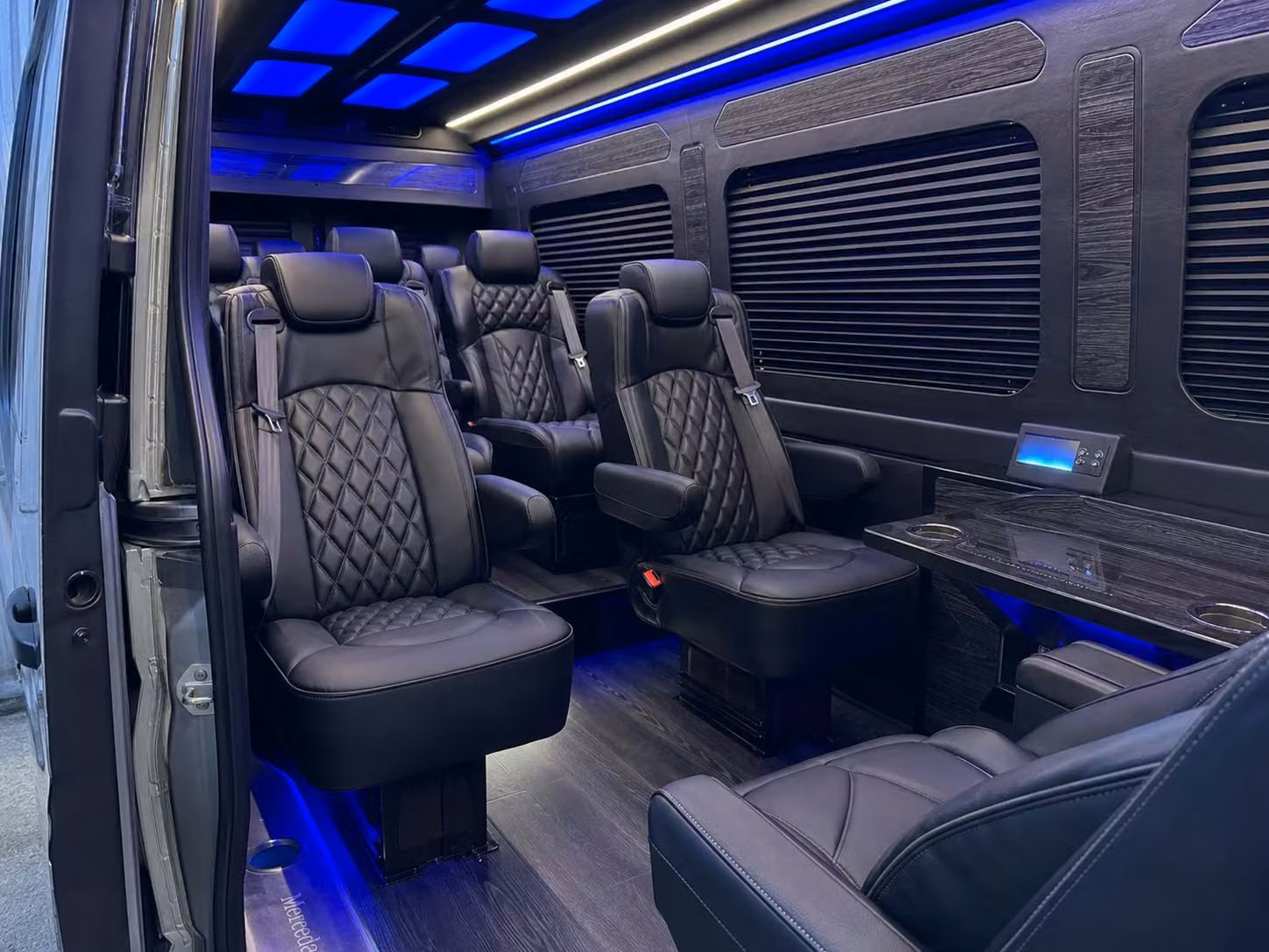 sprinter van transportation for groups and events across pflugerville